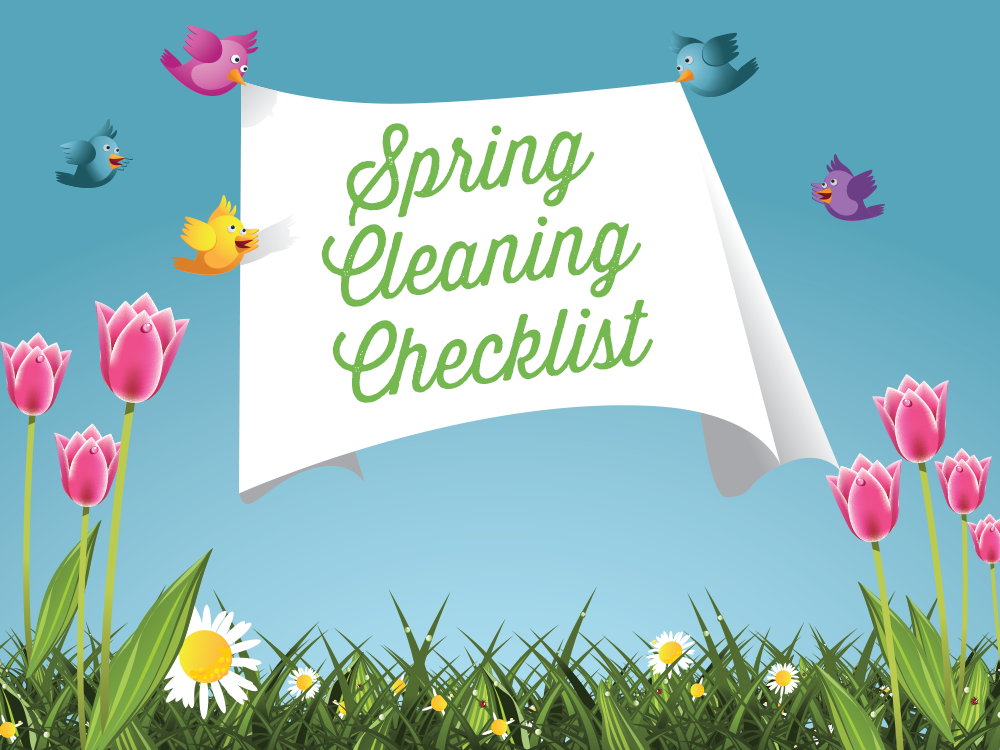 <p>spring cleaning checklist</p> <p>spring cleaning checklist</p>