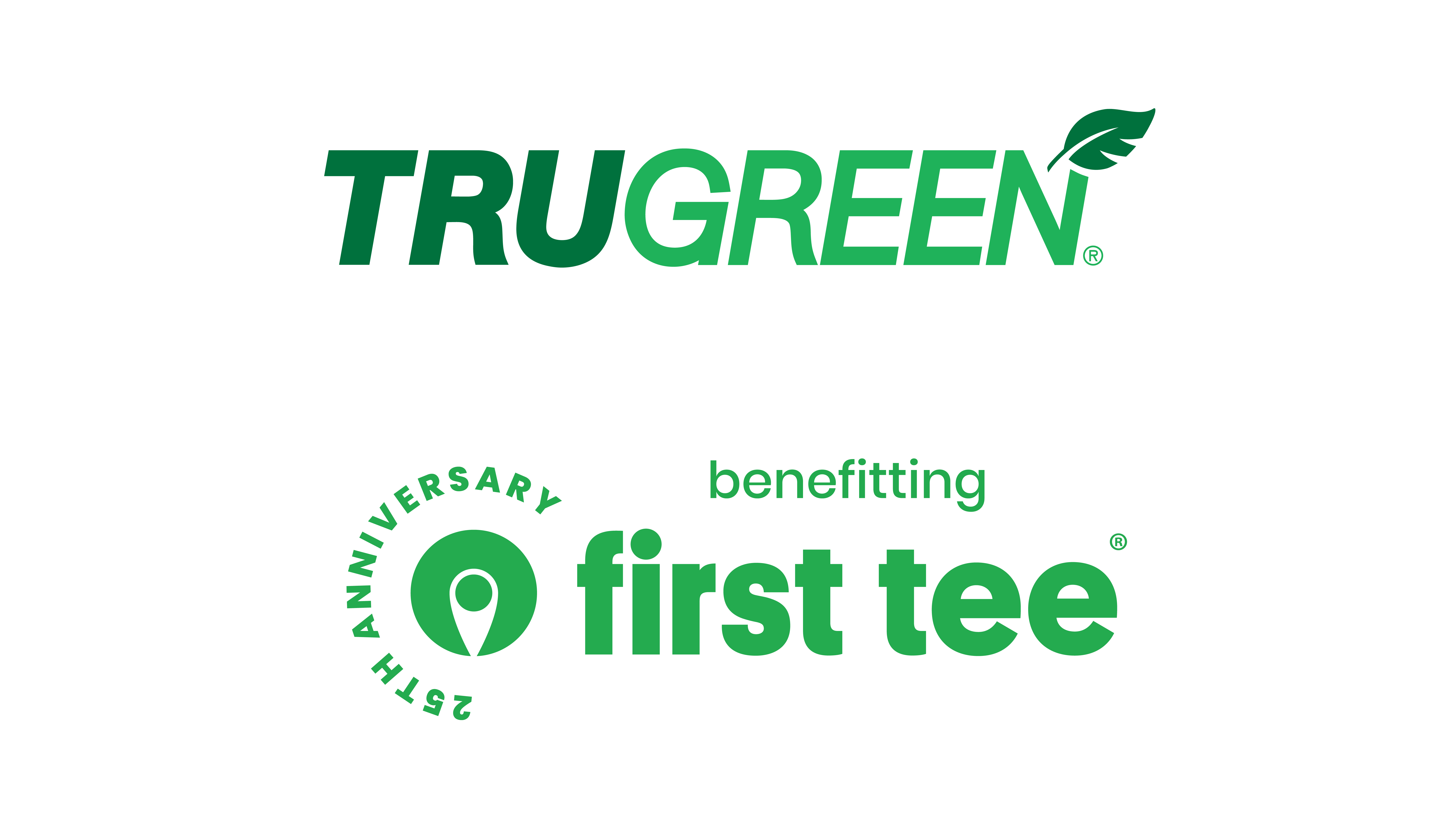 TruGreen and First Tee logo lockup