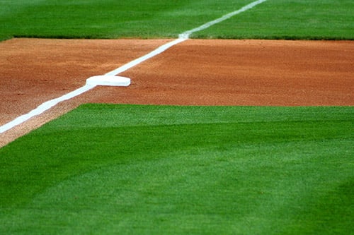 <p>Major League Baseball field</p>