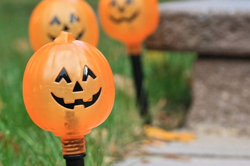 Lawn decorations for Halloween